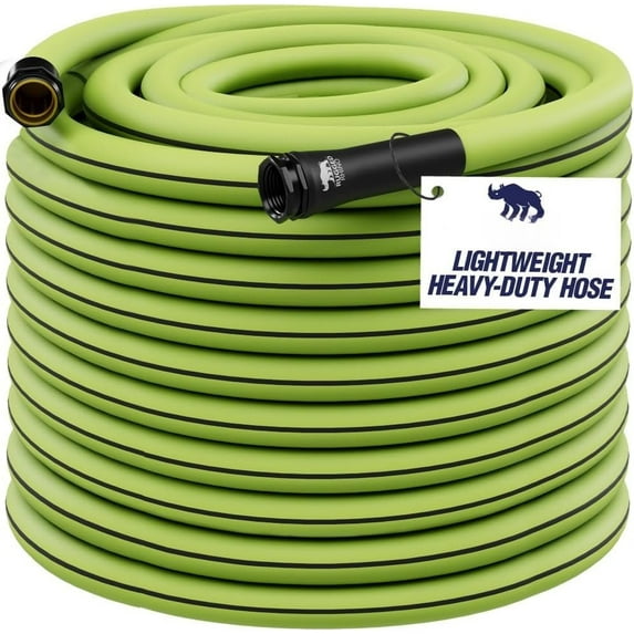 Flexible Light Weight Garden Hose, 25ft x 5/8in, 4 Layer Leakproof ...