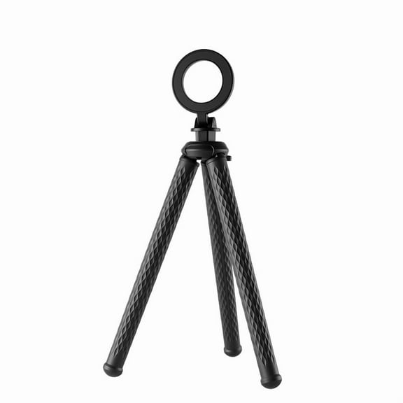 Flexible Magnetic Octopus Tripod - Bigcan Adjustable Phone Stand with MagSafe Mount for Vlogging, Desk Recording, Outdoor Travel, Overhead Shooting