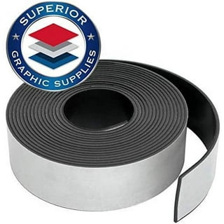 Metal Tape for Magnets Ferrous Metal Strip with Adhesive Backing White  Metal Tape Self Adhesive, Metallic Iron Magnetic Tape Magnet Tape (32.81  Feet x