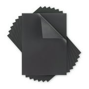 Flexible Magnets 10 - Pack Magnetic Sheets 5x7 in, Non-Adhesive Magnetic Sheets for Die Cuts, Crafts, Art, and Refrigerator Use 20 mil