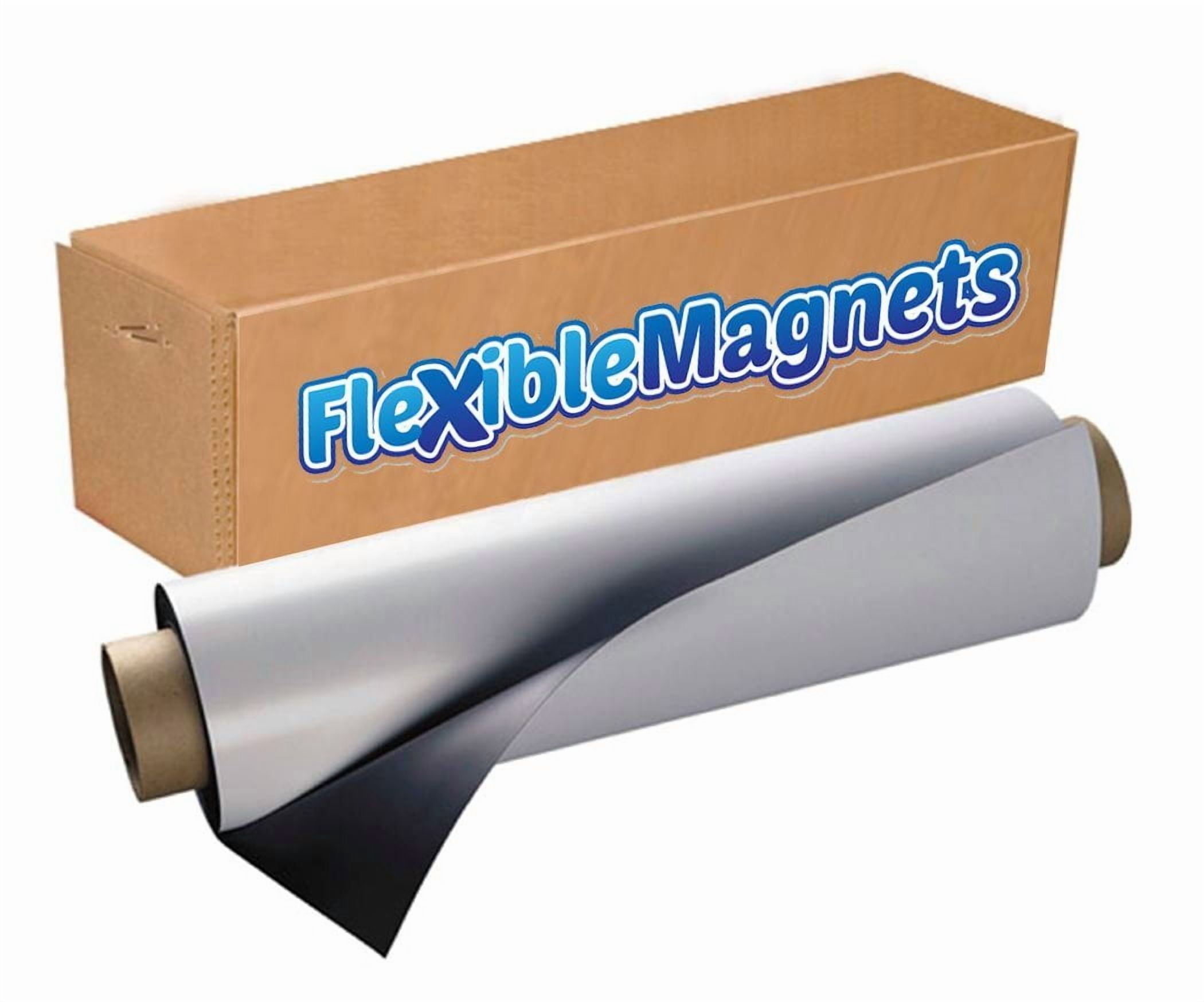 Flexible Magnets 24"x5 feet .30mil Super Strong Flexible Material