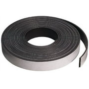 Flexible Magnets Adhesive Backed Flexible Magnetic Tape, 1/2 Inch x 25 Feet Roll