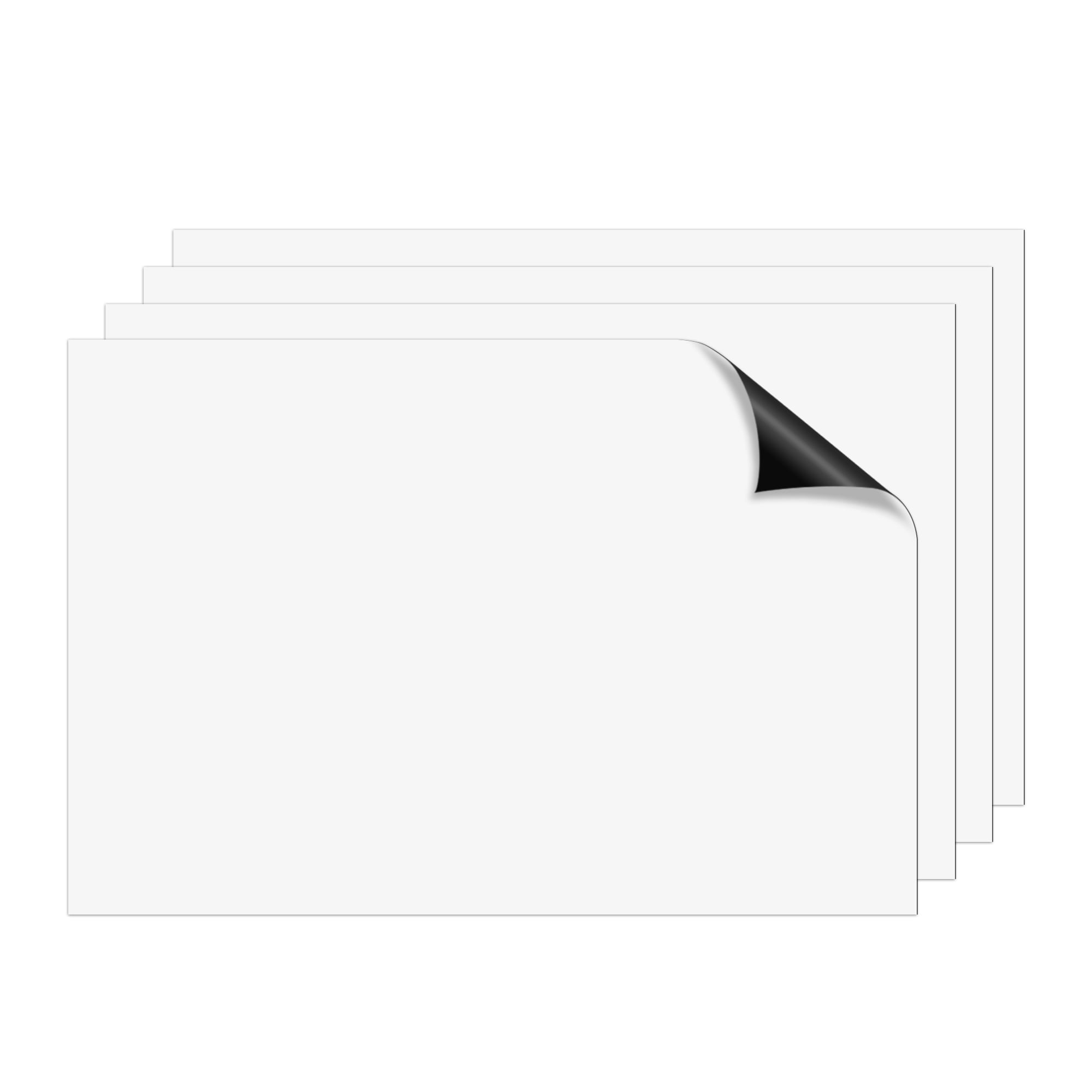  Marietta Magnetics - Laser Printable 8.5 x 11 Magnetic Paper,  10 (ten) mil -10pk : Office Products