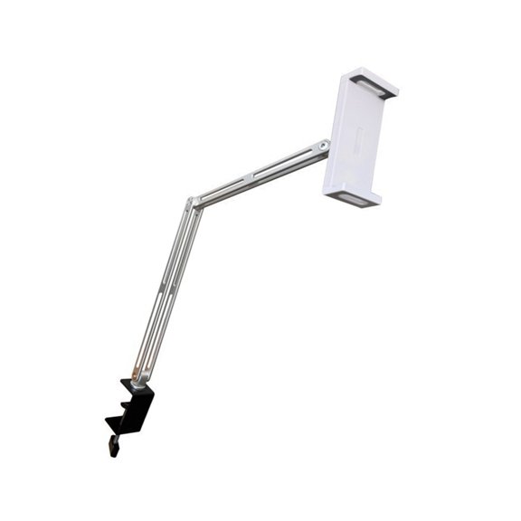 Flexible Metal Arm Desktop Tablets Stand For 4.7-13inch Screens Ball Joint And Aluminum Build