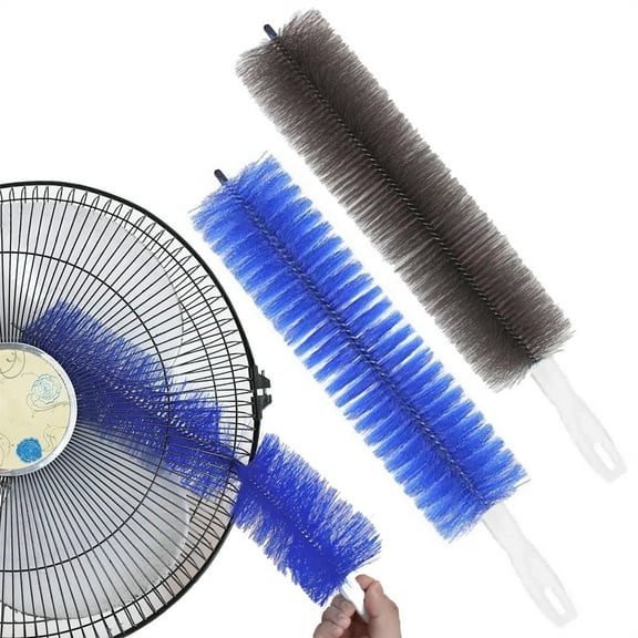 Flexible Microfiber Duster with Head, Cleaning Brush for High Ceiling Fans, Blinds, Furniture, Cars, Spring Cleaning Supplies for Home, 1Pack Gray