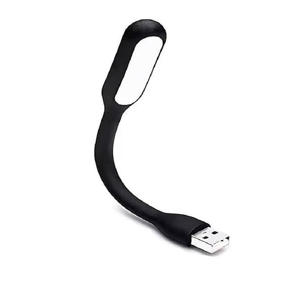 Flexible Mini USB LED Light Portable Night Light Compatible with Power Banks Laptops Notebooks Reading Devices Computer Keyboards USB Reading Light 1 Black