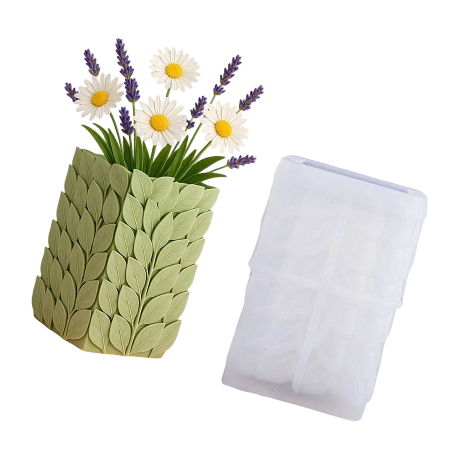 Flexible Mold in Silicone for Decorative Vase Casting, Home Decor ...