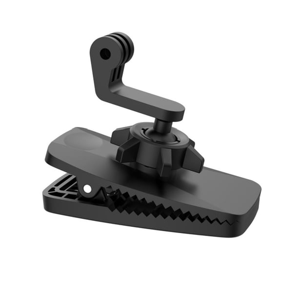 Flexible Mounting Clip For Action Cameras On Backpacks Clamp Mount Allows Easy Installation And MultiDirection Shot