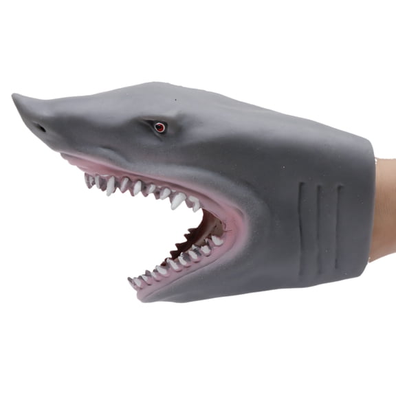 Flexible Mouth Fish Vinyls Toy Cartoon Hand Puppet For Creative Role Play Soft Stuffed Children Educational Pretend Games