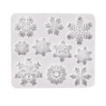thumbnail image 1 of Flexible Non-Stick Snowflake Fondant Mold for Cake Decoration - Ideal Baking Tool for Chocolate, Candy, and DIY Crafts, 1 of 3