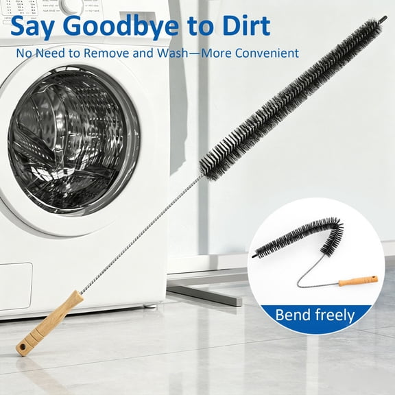 Flexible Nylon Dryer Vent Lint Cleaner Brush, Multi Purpose Bendable Cleaning Tool