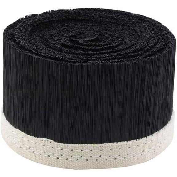 Flexible Nylon Strip Brush for Brush Vacuum Cleaner Engraving Machine Dust Cover CNC Router Spindle Motor (3 meter)