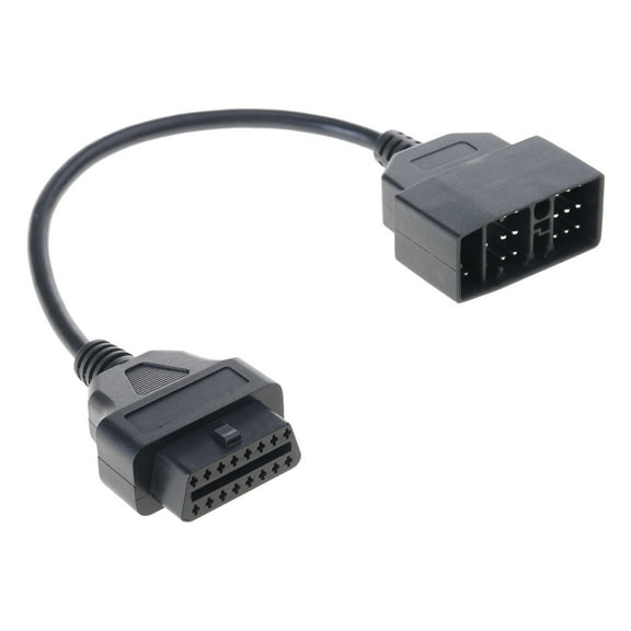 Flexible OBDII 22 Pin to Sixteen Pin Diagnostic Cable Car Diagnostic Connector Vehicle Diagnostic Extension Cable for V