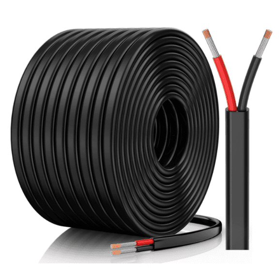 Flexible/Oxygen-Free Tinned Copper/Stranded PVC 14/2 Cord for Automotive, Marine, LED Strips, Solar, RV, Lighting