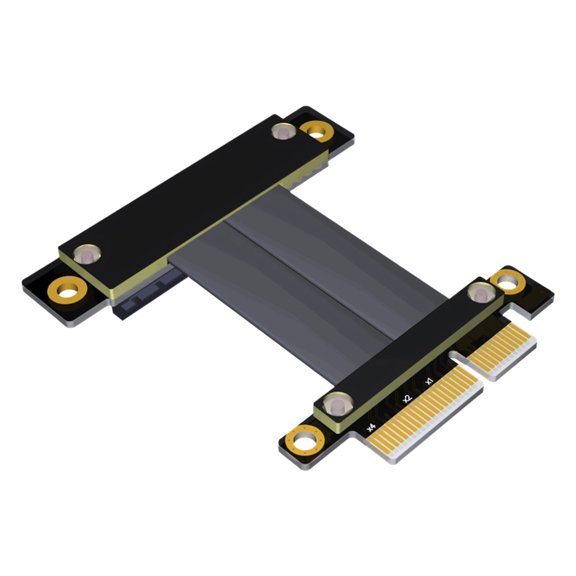 Durability PCIE 4X Extender Cable Supports Full Speed 32Gbps Extension Cord For Expansion Cards And Drive Extension Cord