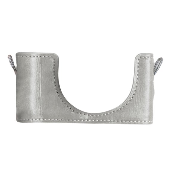 Flexible PU Leather Half Camera Case Bag For ZV 1M2/ZV 1F Featuring Easy Battery Access