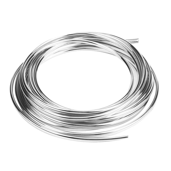 Flexible PVC Car Door Edge Moulding Trim U Channel Scratch Guard Protector Strip for Cars, 19.7 ft / 6 m, Silver Finish
