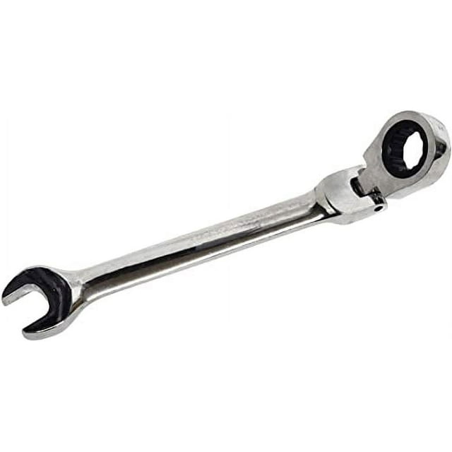 Flexible Pivot Head Flex Ratchet Box Wrench (METRIC and SAE) (13mm)