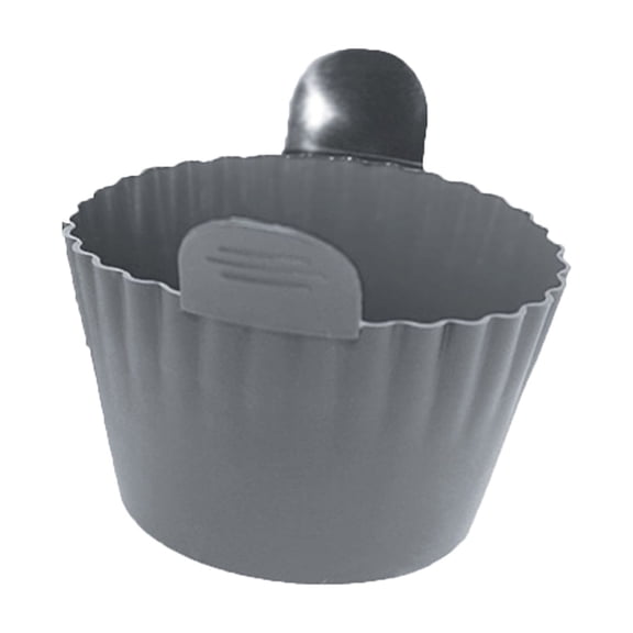 Flexible Plastic Tub with Handles Multipurpose Round Storage Container Large Capacity Utility Basket for Indoor Outdoor Use