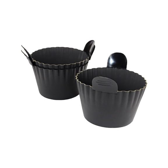 Flexible Plastic Tub with Handles Multipurpose Round Storage Container Large Capacity Utility Basket for Indoor Outdoor Use