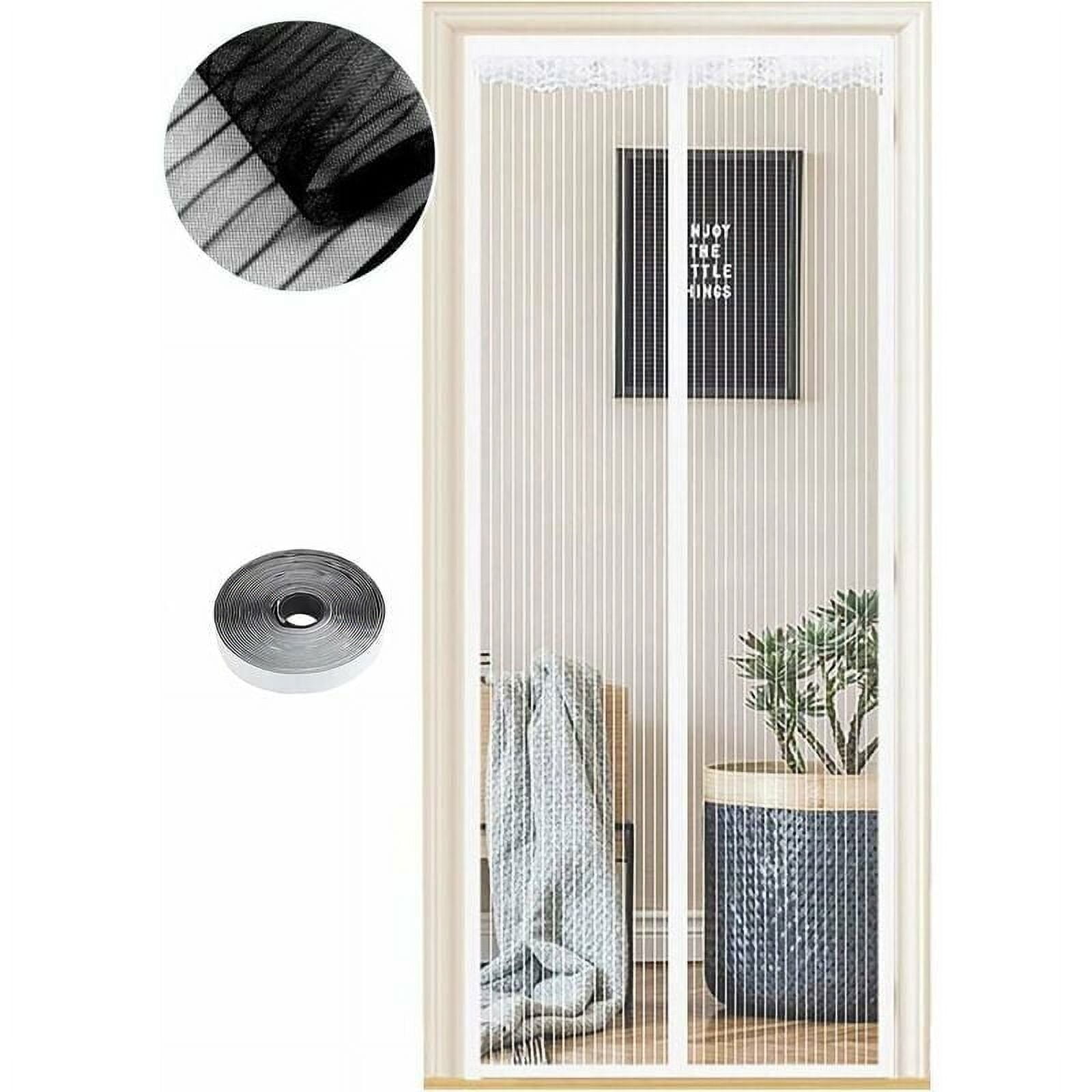 Garage Door Screen For 2 Car Garage, Sunmoxia 16x7Ft Magnetic Heavy Duty Garage Door Curtain - View #5