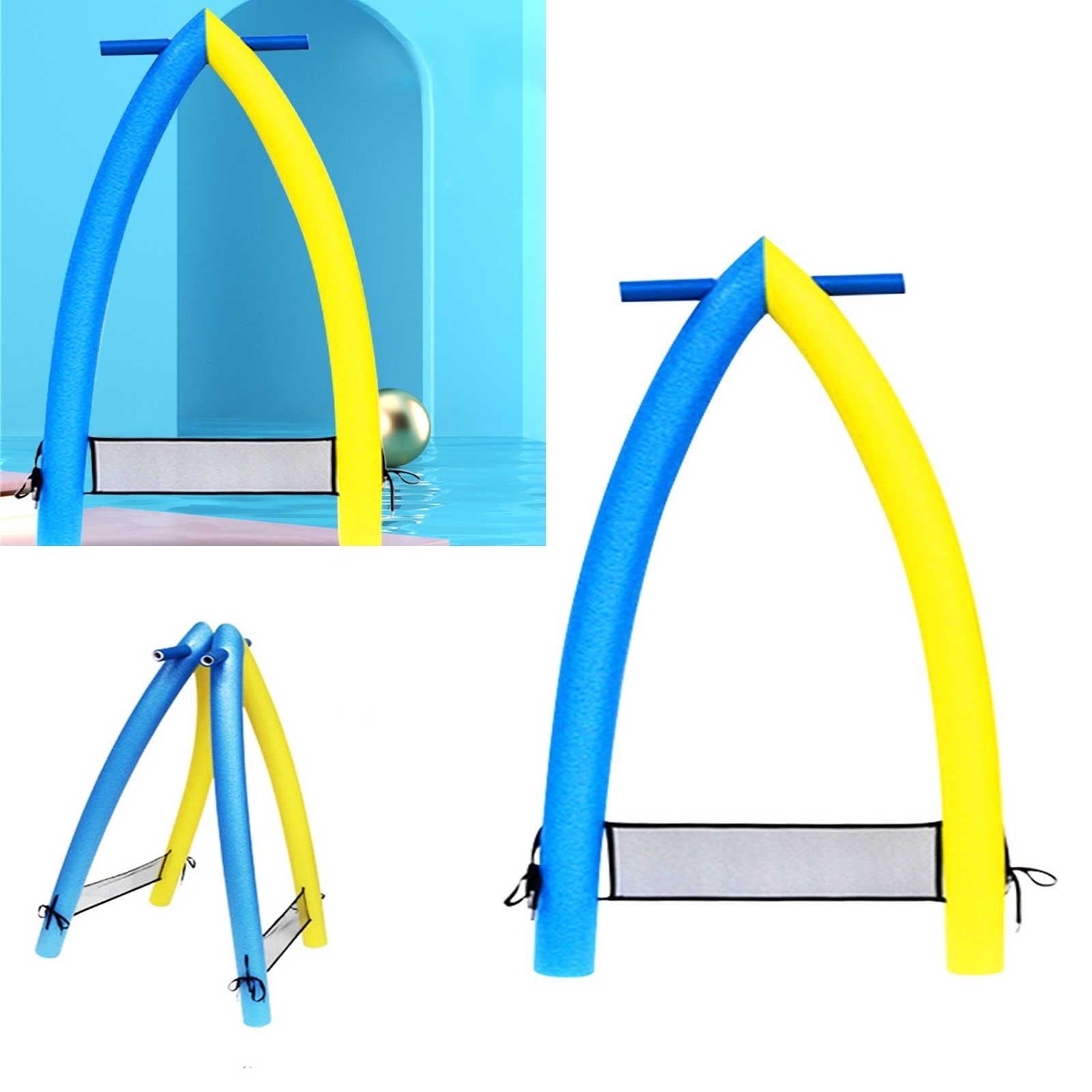Flexible Pool Float Bars Water Floating Noodles Swim Trainer for Kids ...