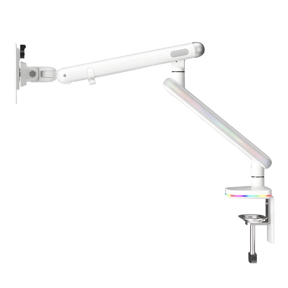 Flexible Positioning Metal Observe Stand For 17 38 Foot Displays Lighting Structure Ergonomic Computer Desk Grip With Strong Aluminum Frame