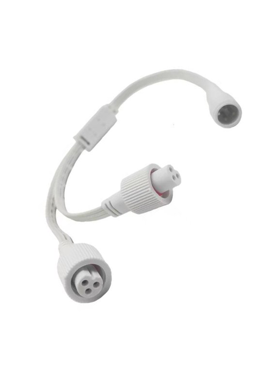 Flexible Power Cable Y-Splitter for Efy Permanent Lighting Waterproof Design