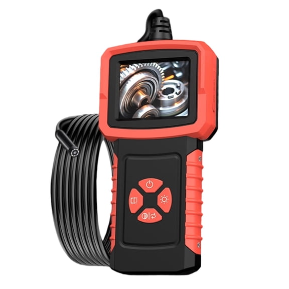 Flexible Probe Automotive Borescope 360 Degree Rotations Imaging Simeple to Operate for Mechanics & Enthusiasts
