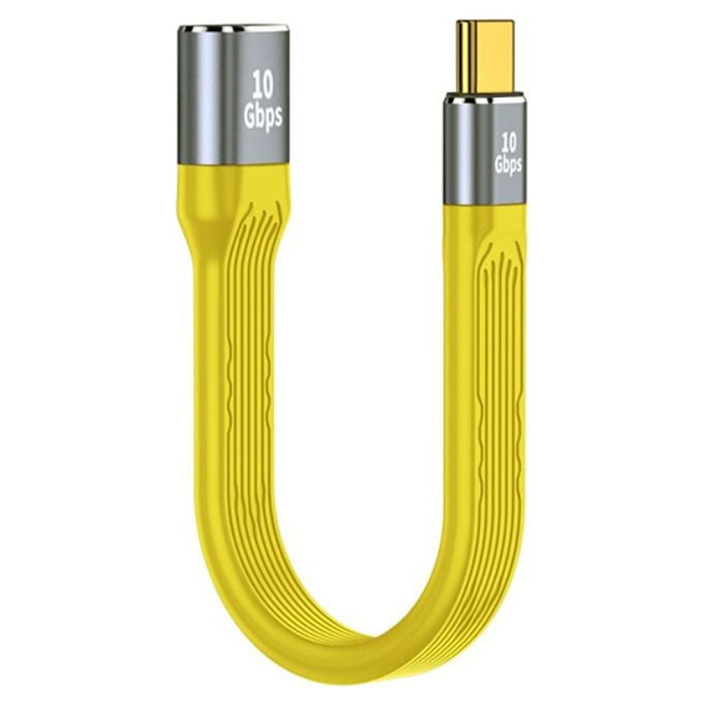 Flexible QC4 40Gbps PD 100W Fast Charging Cable Type C Data Cord Short