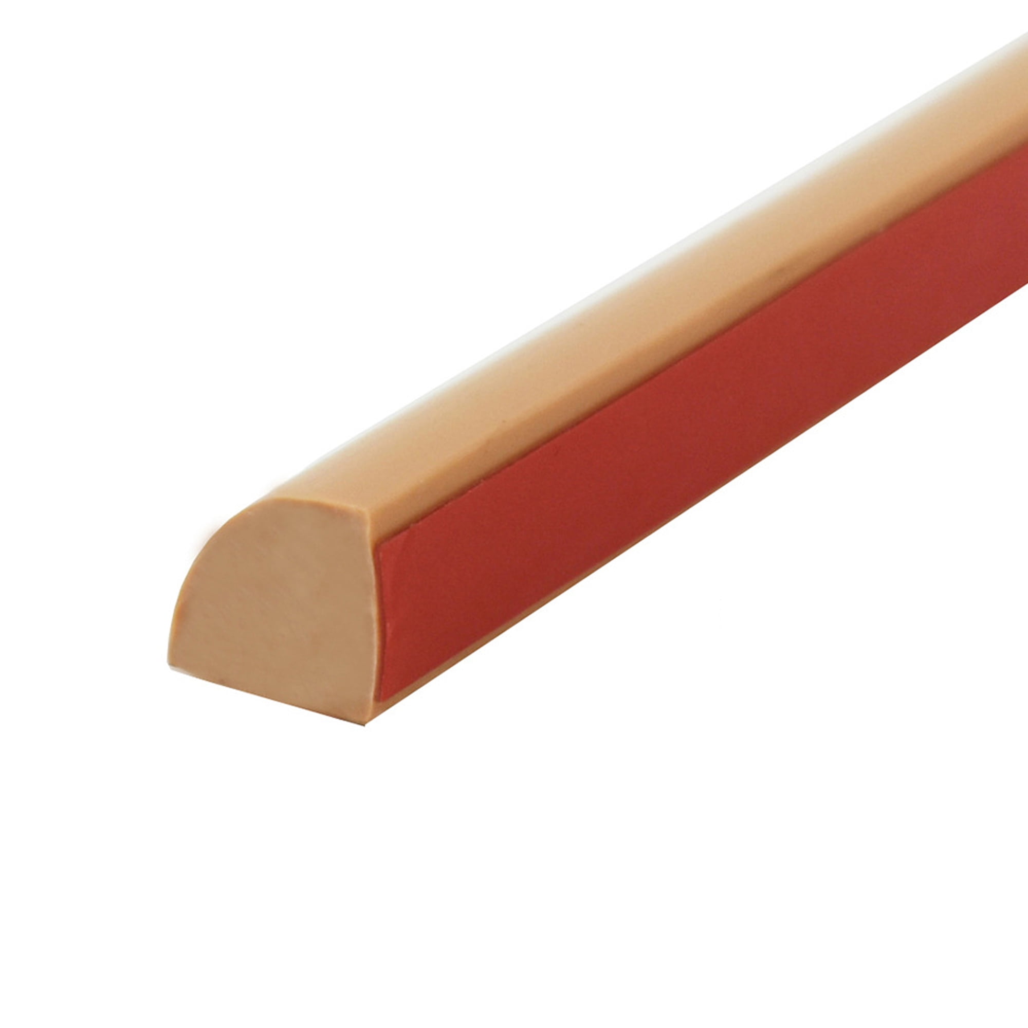 Flexible Quarter Round Molding, Mini Peel and Stick Rubber Trim Molding