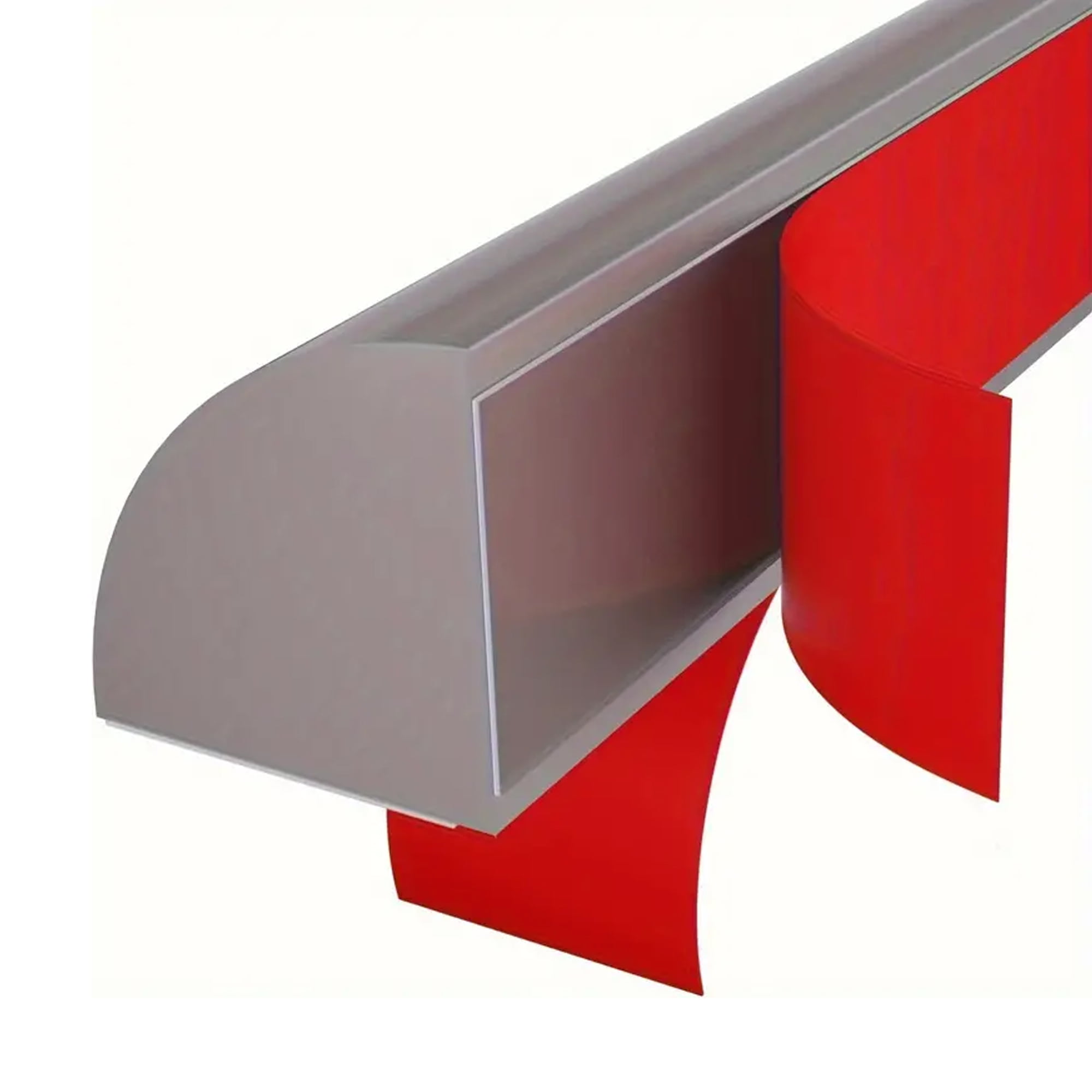 Flexible Quarter Round Molding, Mini Peel and Stick Rubber Trim Molding