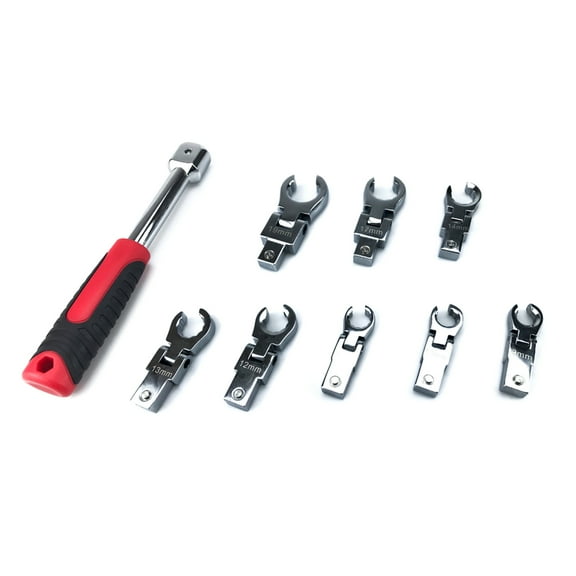Flexible Ratchet Action Wrench Spanner Nut Tool Ratchet for Heads Metric Spanner Wrenches Keys for Repair Car Kit