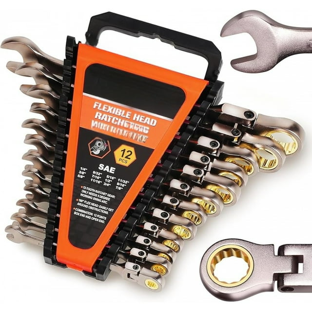 Flex Ratcheting Wrench Setnull