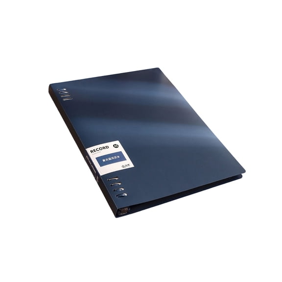 Flexible Refillable Notebook Elegant Design Planner Durability PP Hardcover Smooth Writing Paper For Study