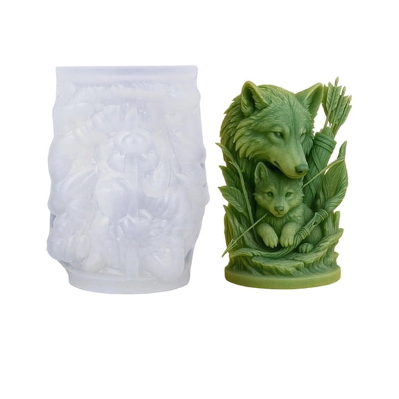 Flexible Resin Casting Mold, Silicone Form, Sculptural Relief Resin Soap Plaster Maker Projects