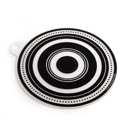 Flexible Resin Silicone Jar Lid Opener - Black 6.5 in diameter