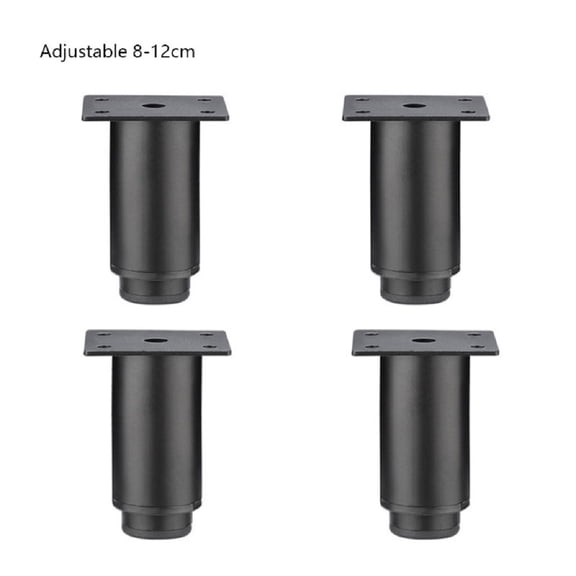 Flexible Right Angle Support Sofa Legs Furniture Legs Replacement for TV Cabinet Bedside Table Furniture Hardware 4 Pcs