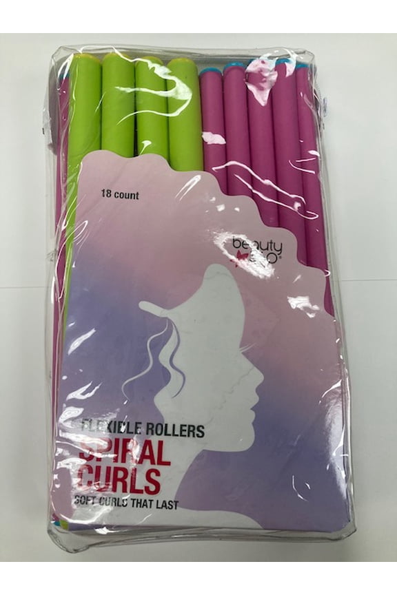 Flexible Rollers Spiral Curls