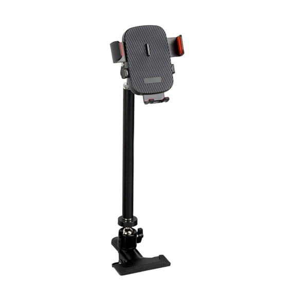 Flexible Rotatable Phone Stand Clamp Bracket with 3 Rod Lengths for Camera Lights