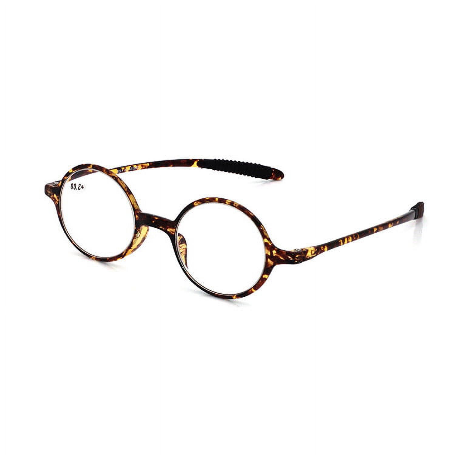 Flexible Round Reading Glasses Vintage Oversized Readers 