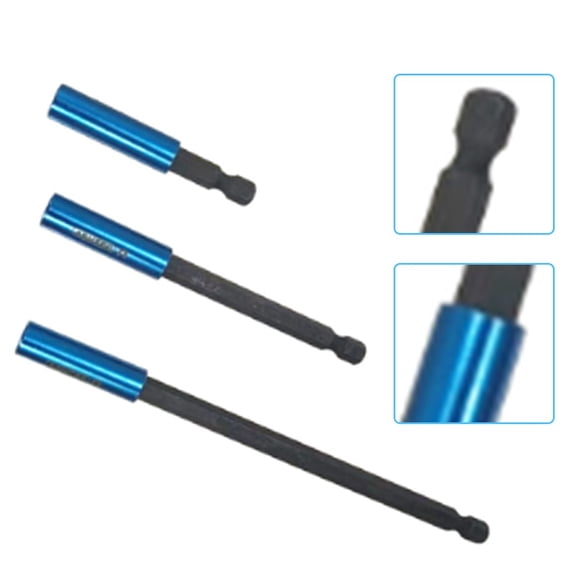 Flexible Screw Bits Extension Rod With Quick Release Hex Shank 14 Inch 3Pcs Fangkenuo
