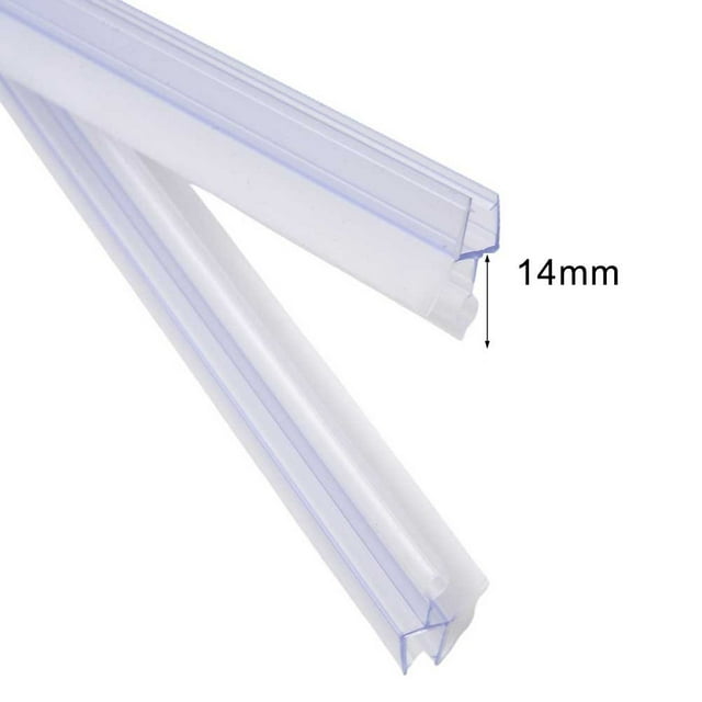 Flexible Shower Door Seal Keep Your Bathroom Clean and Dry with 50cm