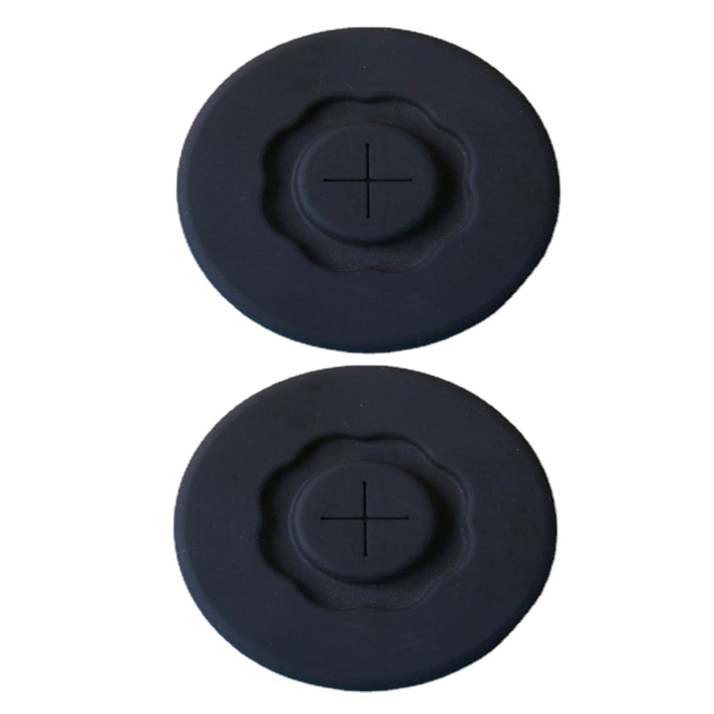 Flexible Silicone Cup Lid with Straw Hole, Leakproof & 95mm Cover for ...