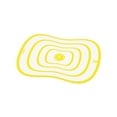 thumbnail image 1 of Flexible Silicone Cutting Board Mat Yellow Lemon Design for Kitchen Prep, 1 of 7