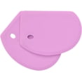 thumbnail image 1 of Flexible Silicone Dough Scraper, Large (15.2 × 10.9 cm) Multi-Purpose Non-Stick Pastry Scraper, Scraper Spatula Bowl for Baking Bread, Fermental Dough, Pizza (Grey), 1 of 5