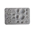 thumbnail image 1 of Flexible Silicone Jewelry Mould With Marine Life Pattern For Pendant Making Projects, 1 of 20