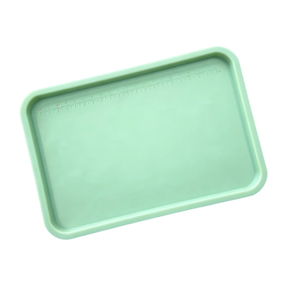 Flexible Silicone Mat Provide Space Saving for Creative Work High Edges Spill Prevention