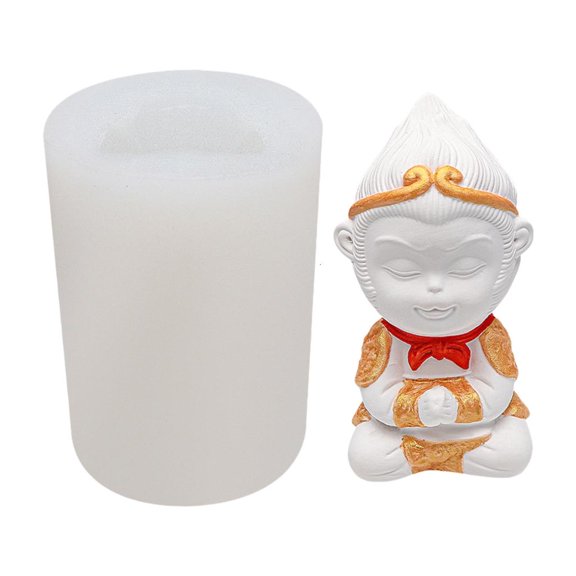 Flexible Silicone Mold for Baking Fondant and Pastries Unique Monkey Shape Cake Heats Dessert Bakewares