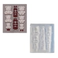 thumbnail image 1 of Flexible Silicone Nail Mould Accessory for Creating Bear Charm Craft Supplies, 1 of 13